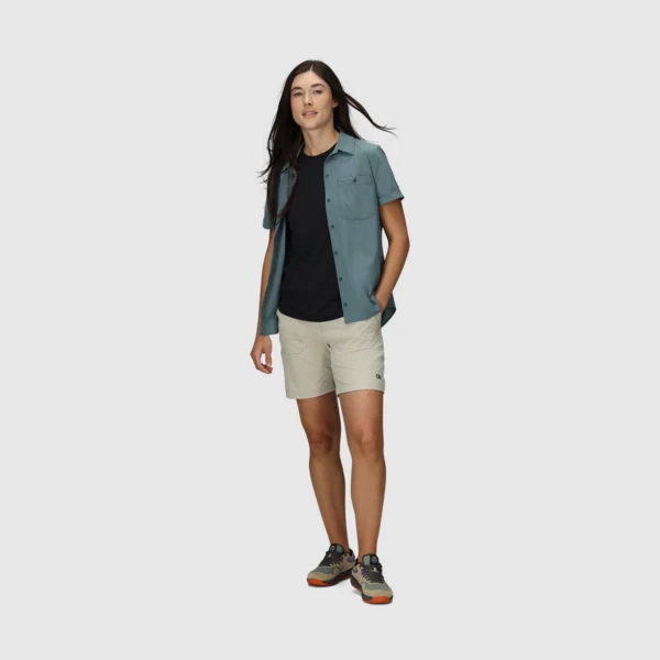 Outdoor Research Astroman Womens Short Sleeve Sun Shirt - Image 4