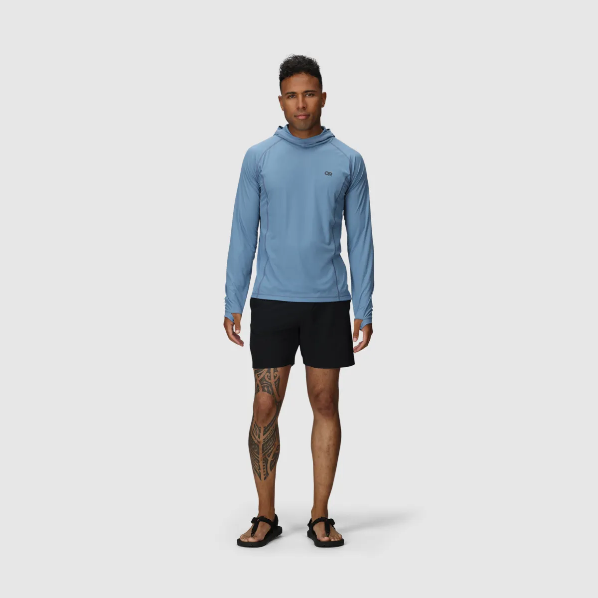 Outdoor Research Echo Mens Long Sleeve Hooded Top - Image 4