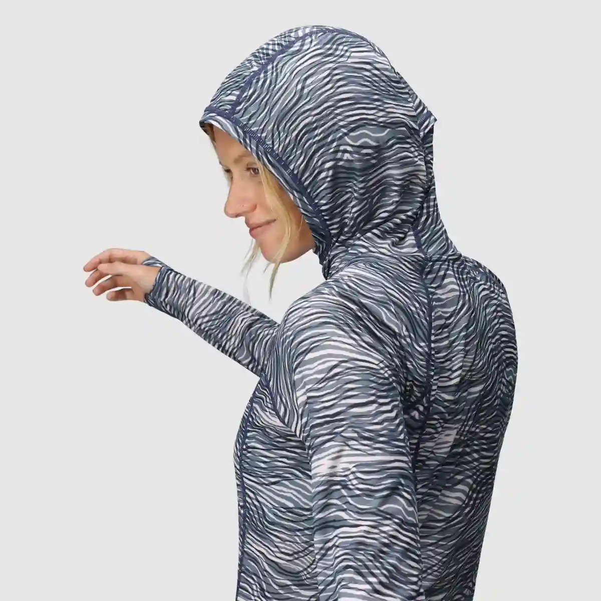 Outdoor Research Echo Printed Womens Hooded Top - Image 6