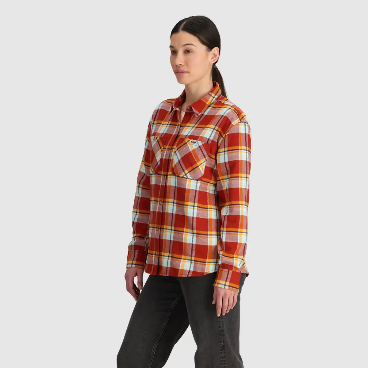 Outdoor Research Feedback Flannel Womens Twill Shirt - Image 3