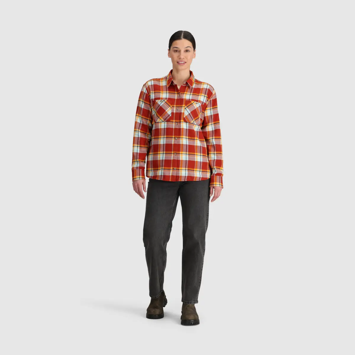 Outdoor Research Feedback Flannel Womens Twill Shirt - Image 4