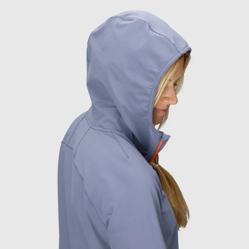 Outdoor Research Freewheel MTB Half Zip Womens Hooded Jacket - Image 5