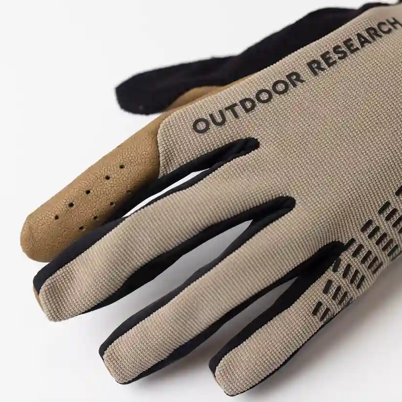 Outdoor Research Freewheel MTB Leather Palm Bike Gloves - Image 4