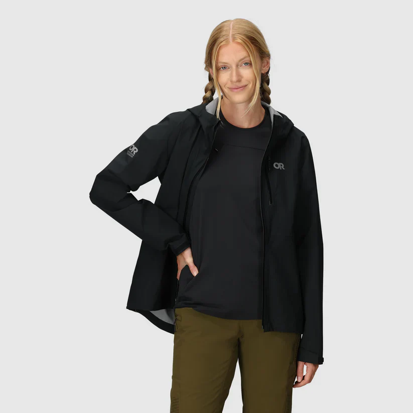 Outdoor Research Freewheel MTB Stretch Womens Rain Jacket - Image 4