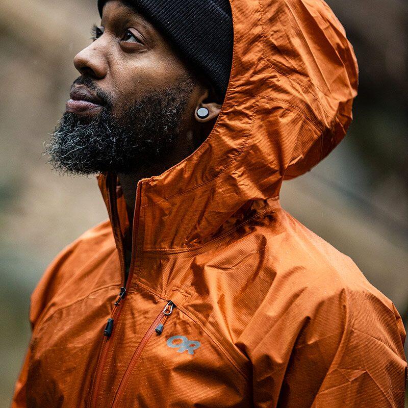 Outdoor Research Helium Mens Waterproof Hooded Jacket - Image 12