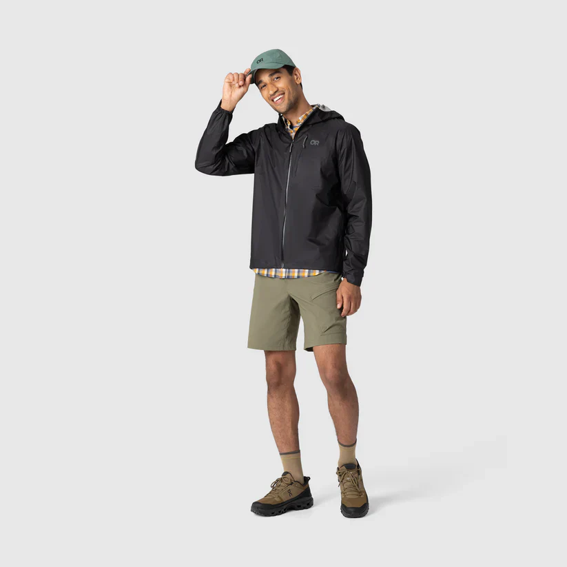 Outdoor Research Helium UL Mens Waterproof Hooded Jacket - Image 6