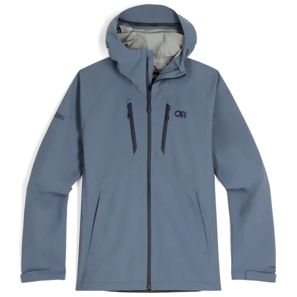 Outdoor Research MicroGravity AscentShell Mens Waterproof Hooded Jacket - Image 6