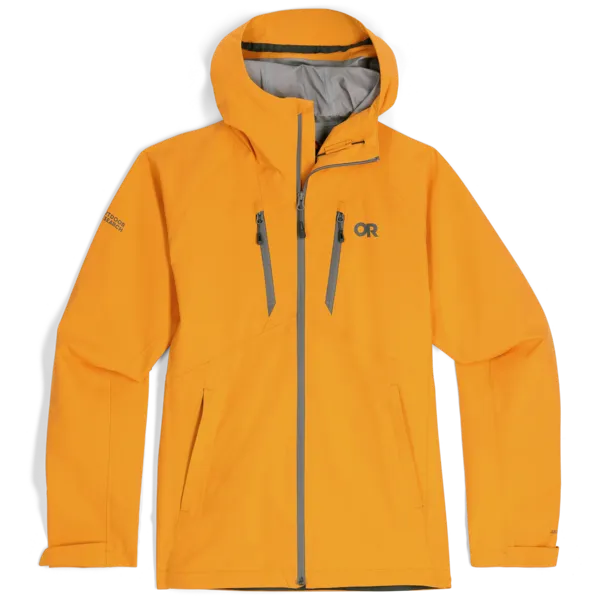 Outdoor Research MicroGravity AscentShell Mens Waterproof Hooded Jacket - Image 7