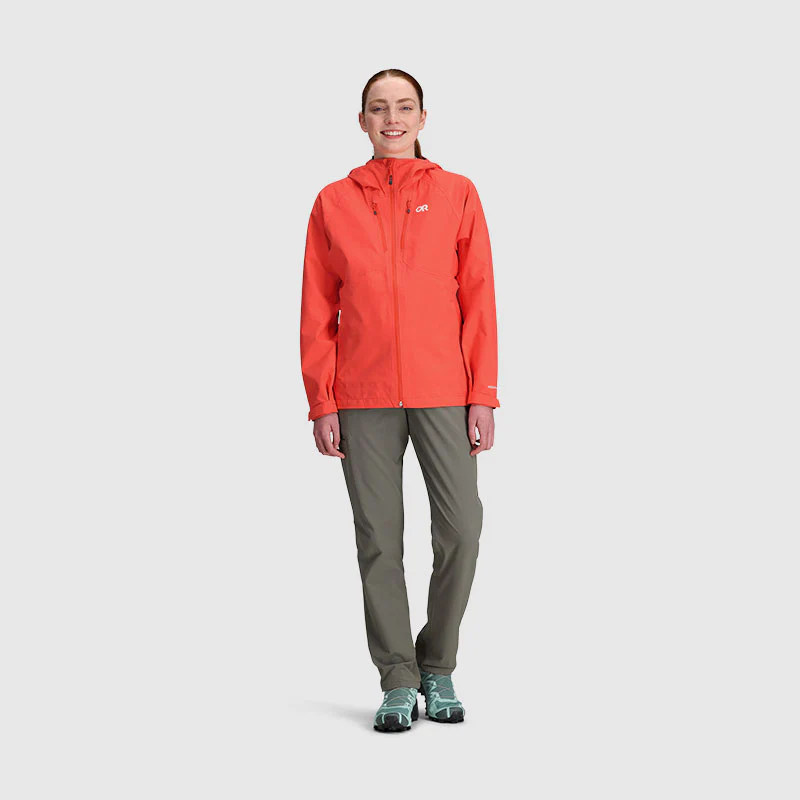Outdoor Research MicroGravity AscentShell Womens Waterproof Hooded Jacket - Image 4