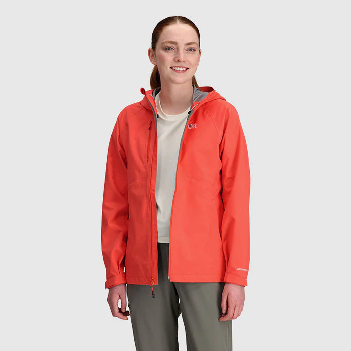 Outdoor Research MicroGravity AscentShell Womens Waterproof Hooded Jacket - Image 5