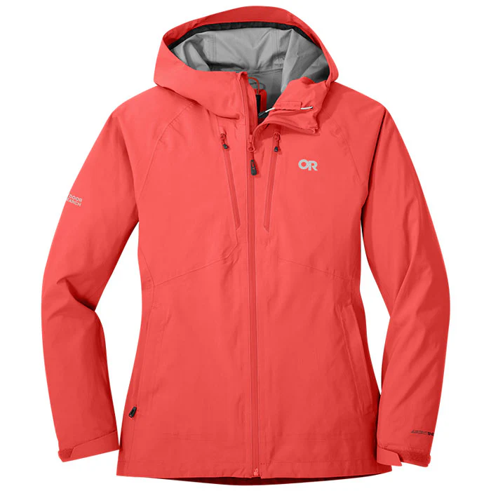 Outdoor Research MicroGravity AscentShell Womens Waterproof Hooded Jacket - Image 6