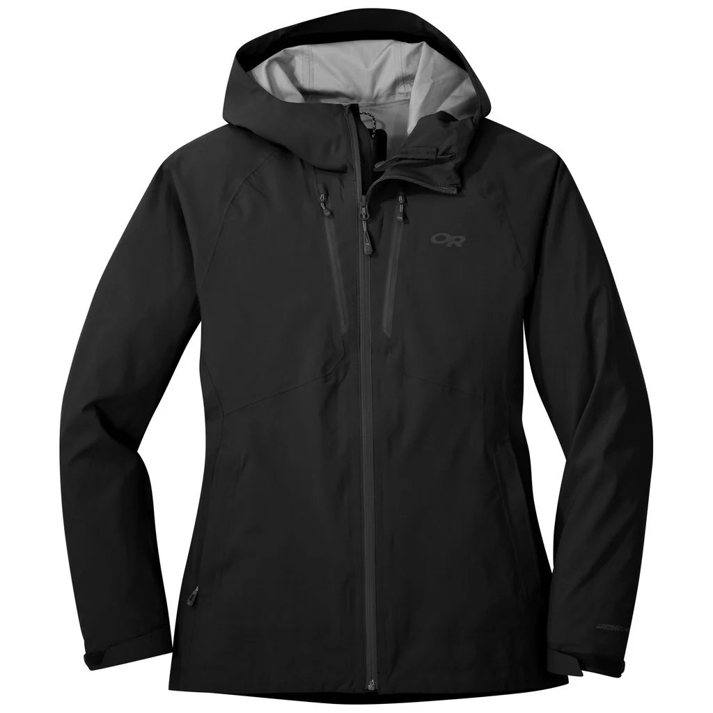 Outdoor Research MicroGravity AscentShell Womens Waterproof Hooded Jacket - Image 7