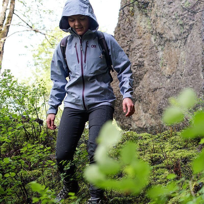 Outdoor Research MicroGravity AscentShell Womens Waterproof Hooded Jacket - Image 9