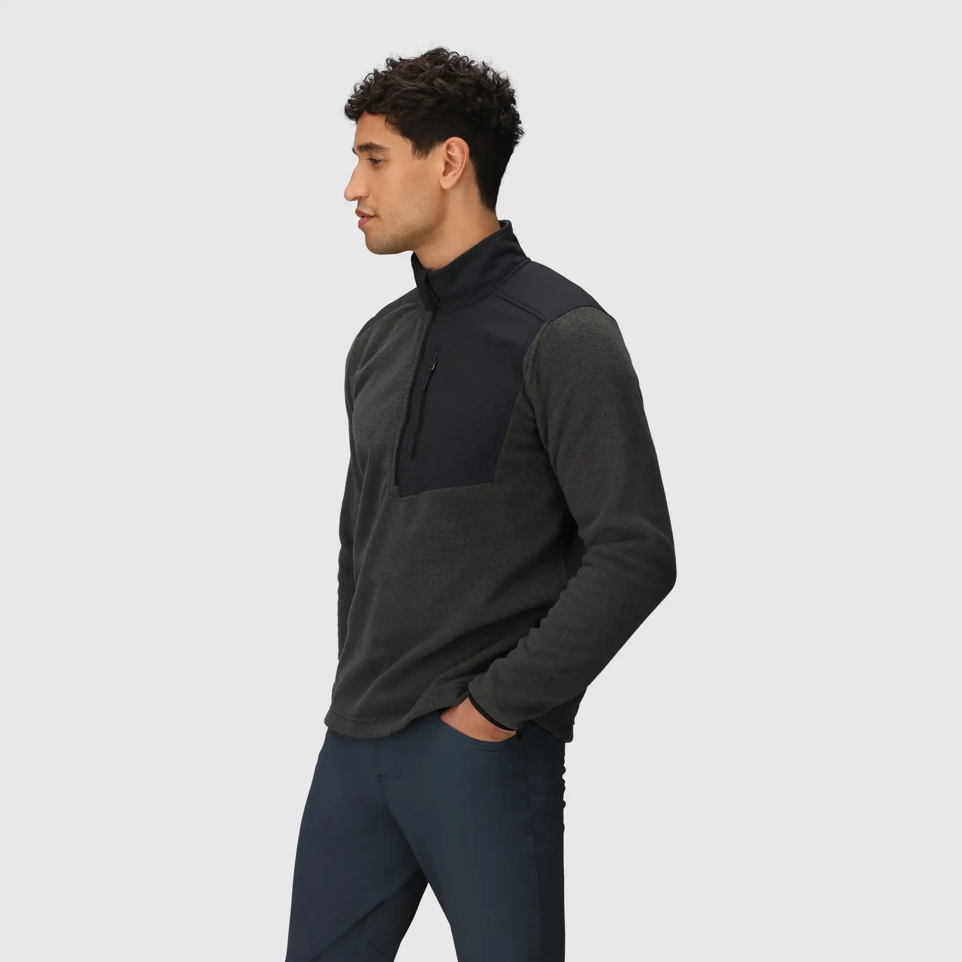Outdoor Research OR Polartec 200 Mens Half Zip Top - Image 3