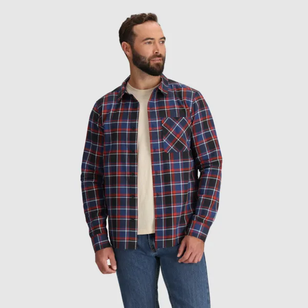 Outdoor Research Ravenna Mens Flannel Shirt - Image 4