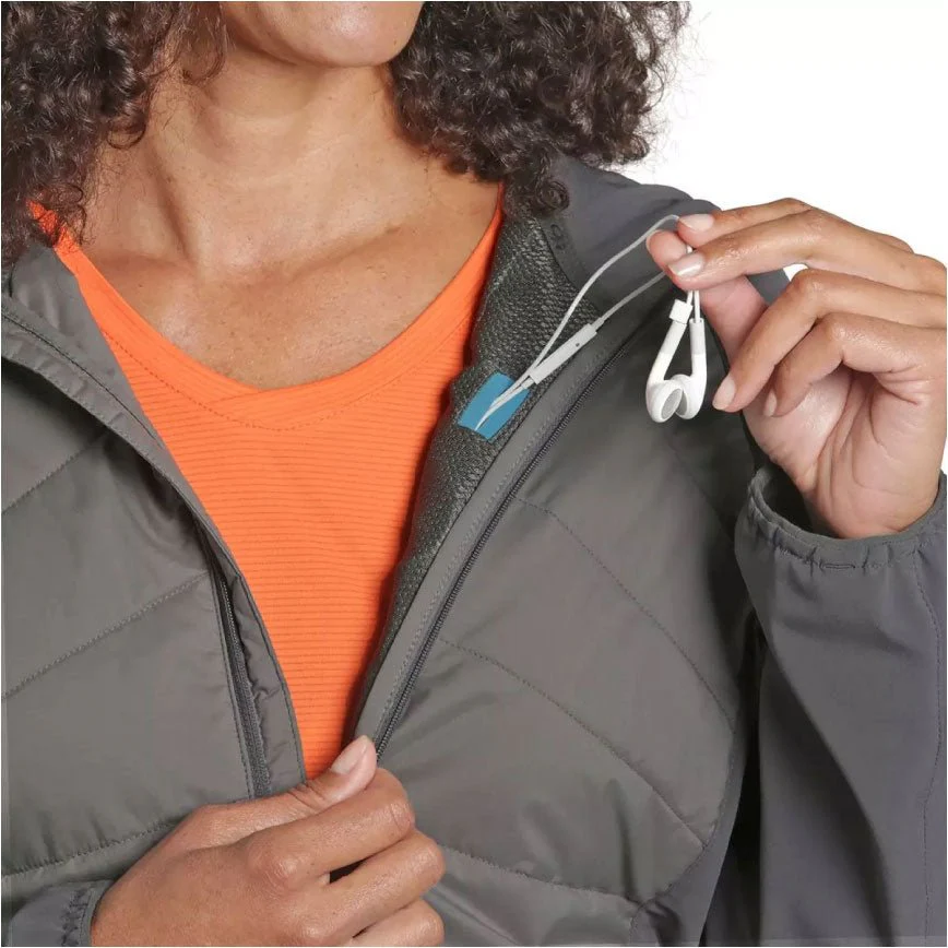 Outdoor Research Refuge Hybrid Womens Insulated Hooded Jacket - Image 4