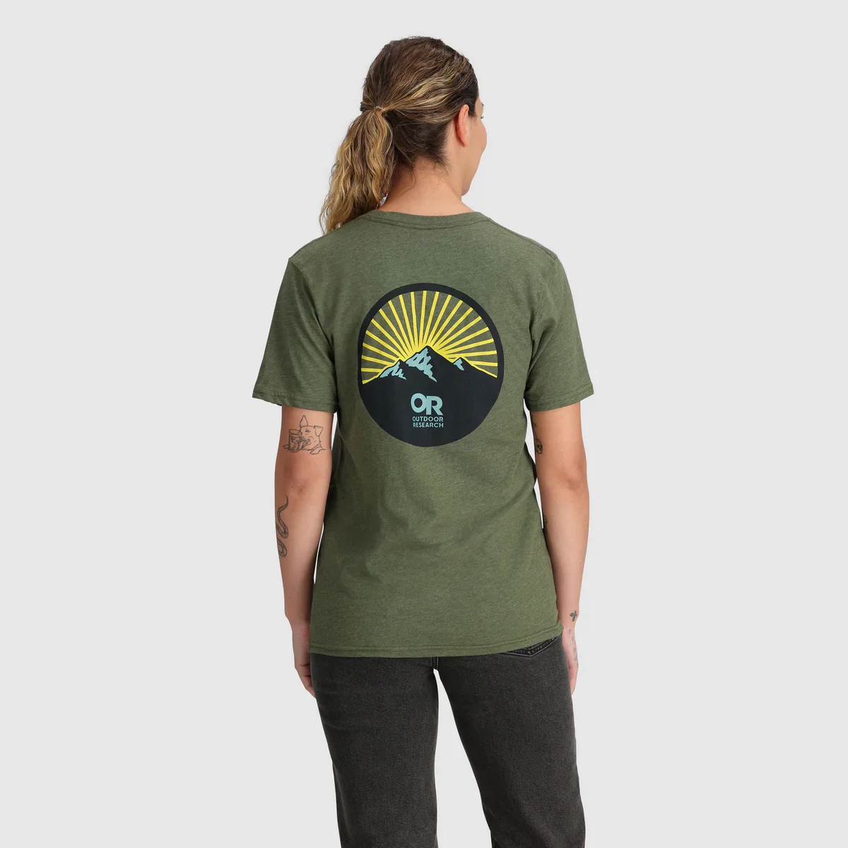 Outdoor Research Spoked Logo Unisex T-Shirt - Image 2