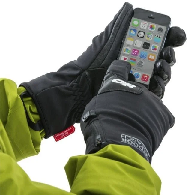 Outdoor Research Stormtracker Sensor Mens Gloves - Black - Image 3
