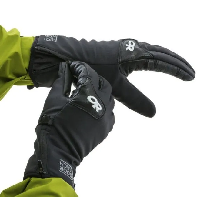 Outdoor Research Stormtracker Sensor Womens Gloves - Black - Image 3