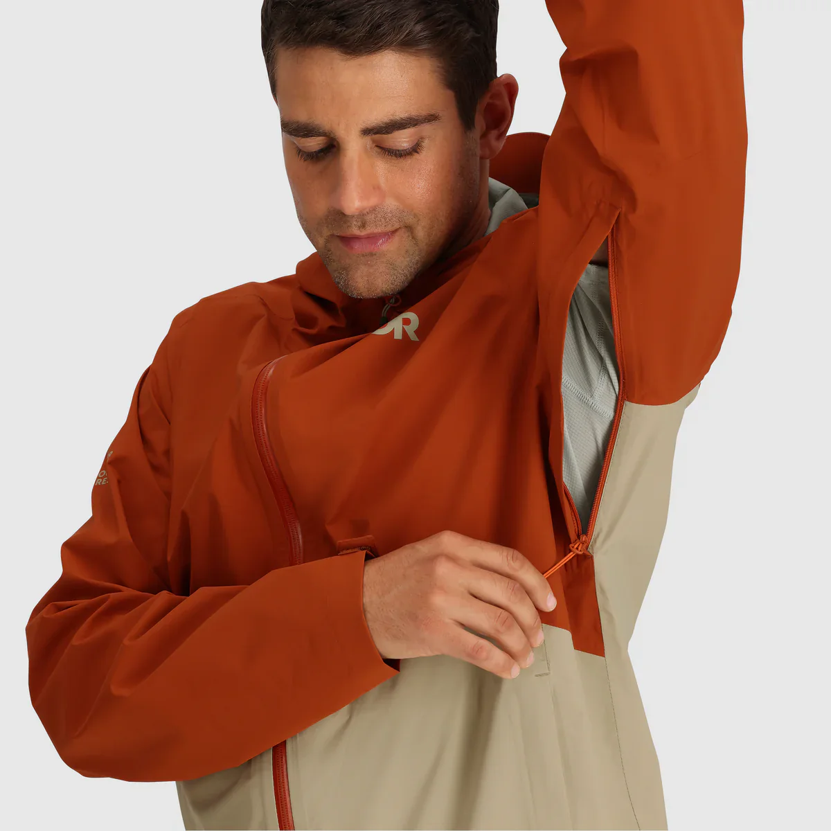 Outdoor Research Stratoburst Stretch Waterproof Mens Rain Jacket - Image 6