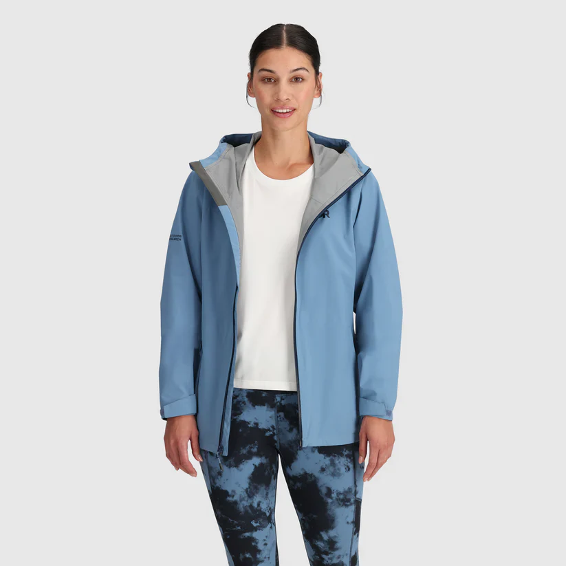 Outdoor Research Stratoburst Stretch Waterproof Womens Rain Jacket - Image 4