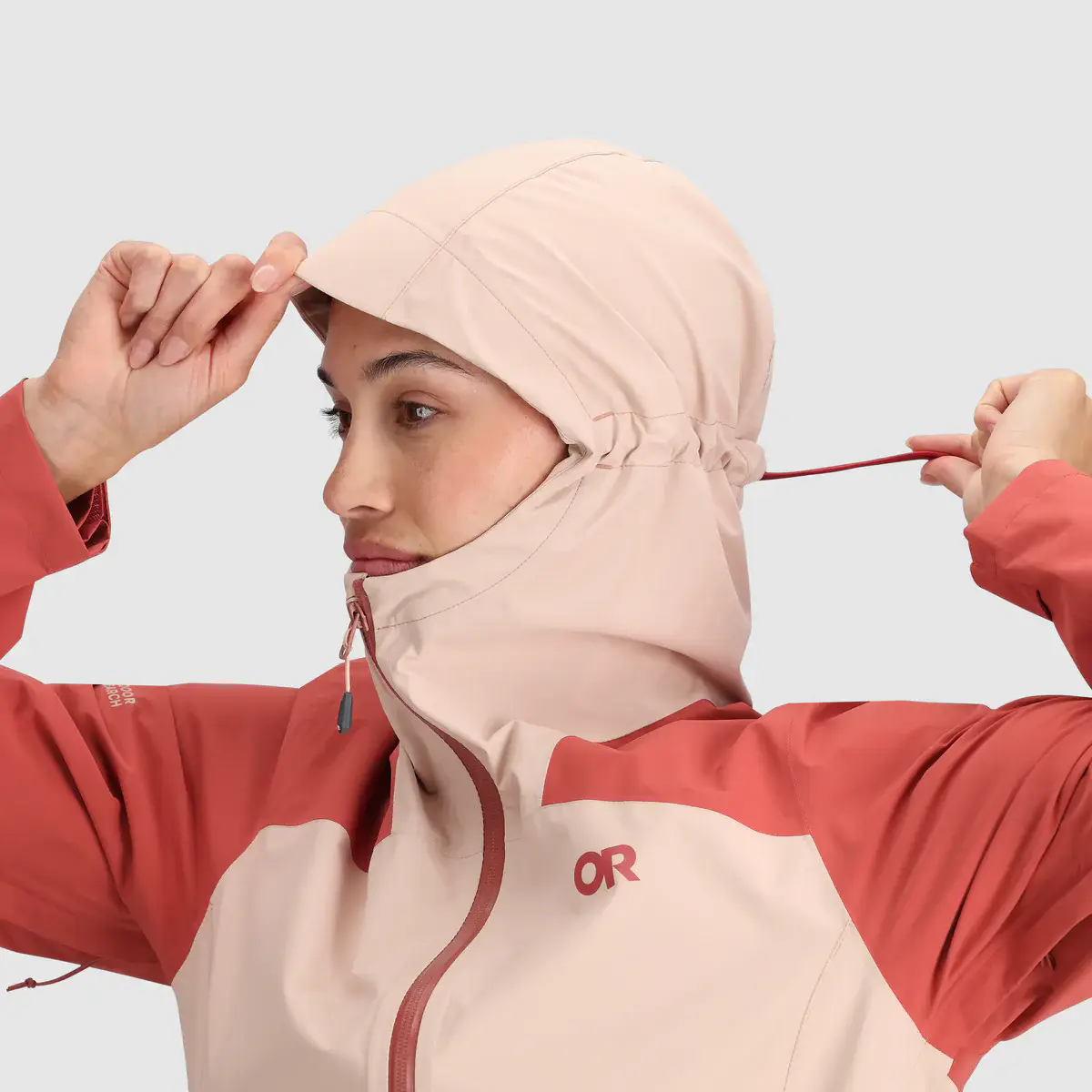 Outdoor Research Stratoburst Stretch Waterproof Womens Rain Jacket - Image 6