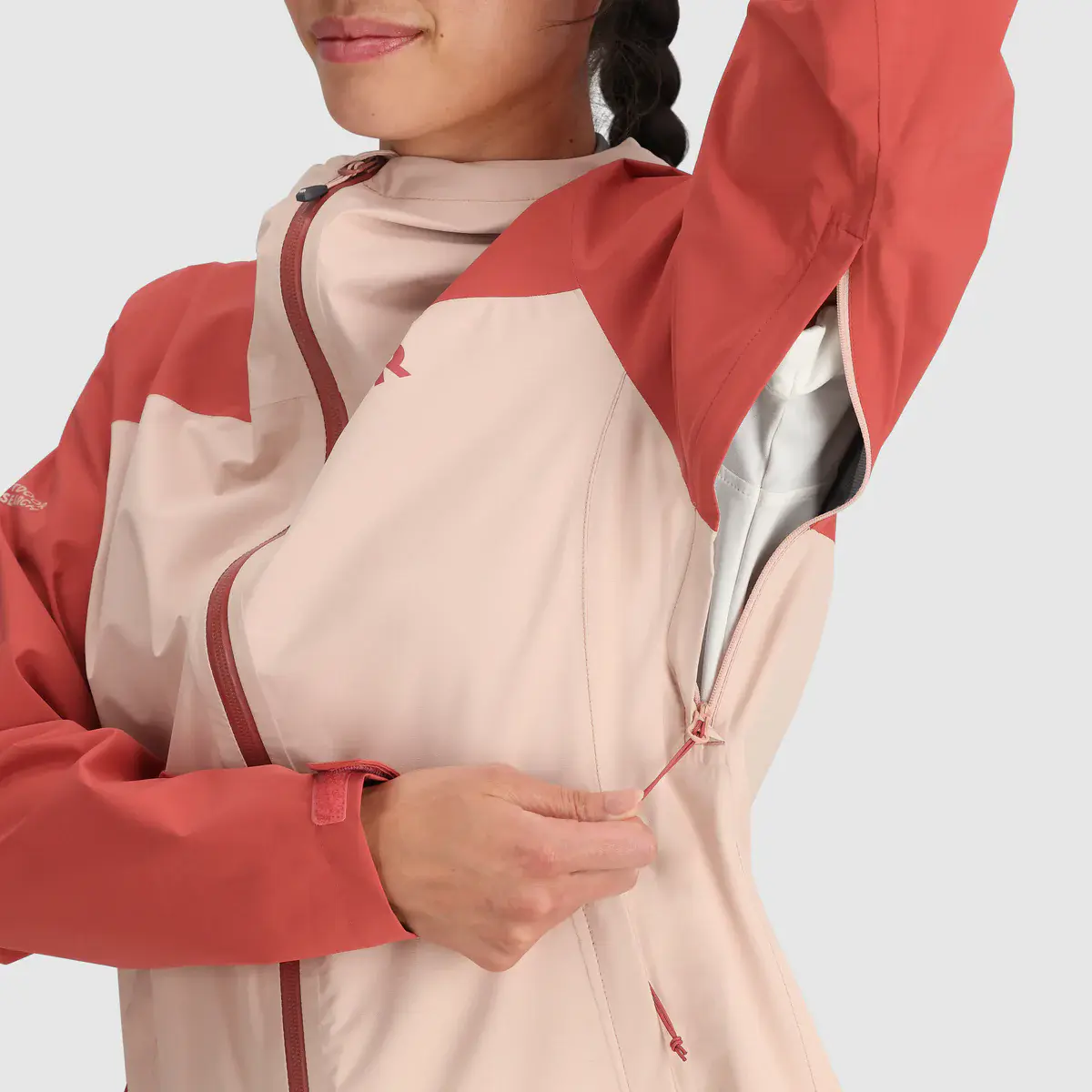 Outdoor Research Stratoburst Stretch Waterproof Womens Rain Jacket - Image 8