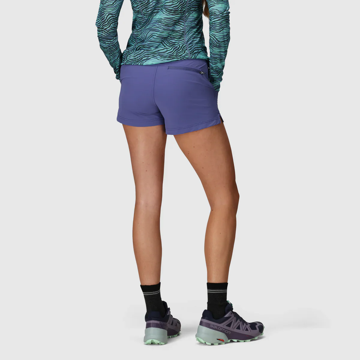 Outdoor Research Swift Lite Hybrid Womens Shorts - 3.5 Inseam - Image 2