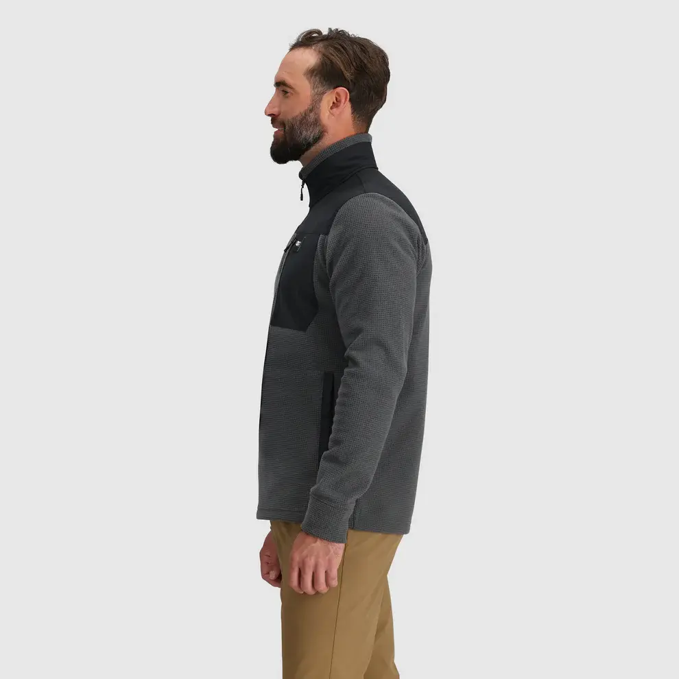 Outdoor Research Trail Mix Quarter Zip Mens Fleece Pullover - Image 3