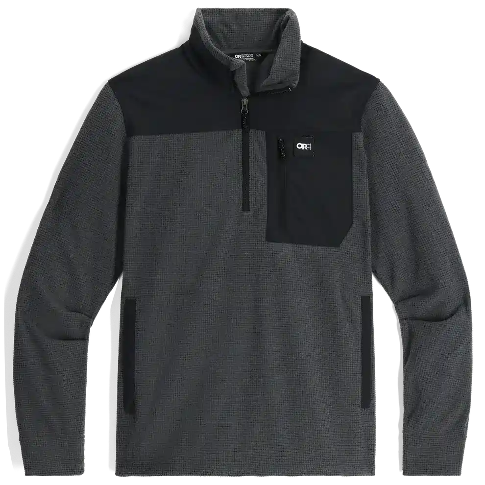 Outdoor Research Trail Mix Quarter Zip Mens Fleece Pullover - Image 4