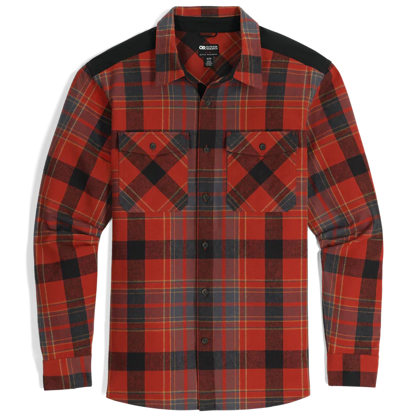 Outdoor Research Wallingford Mens Flannel Shirt Jacket - Image 4