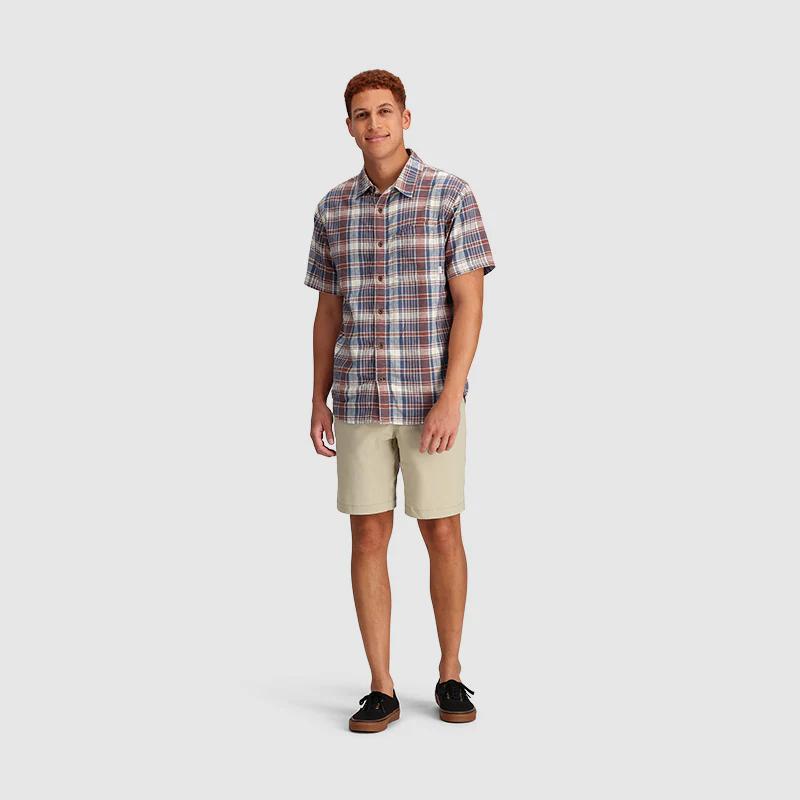 Outdoor Research Weisse Plaid Mens Short Sleeve Shirt - Image 2