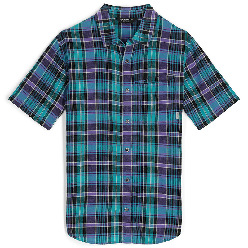 Outdoor Research Weisse Plaid Mens Short Sleeve Shirt - Image 5