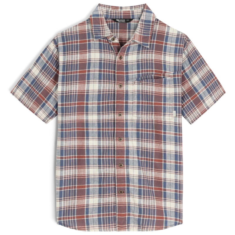Outdoor Research Weisse Plaid Mens Short Sleeve Shirt - Image 6