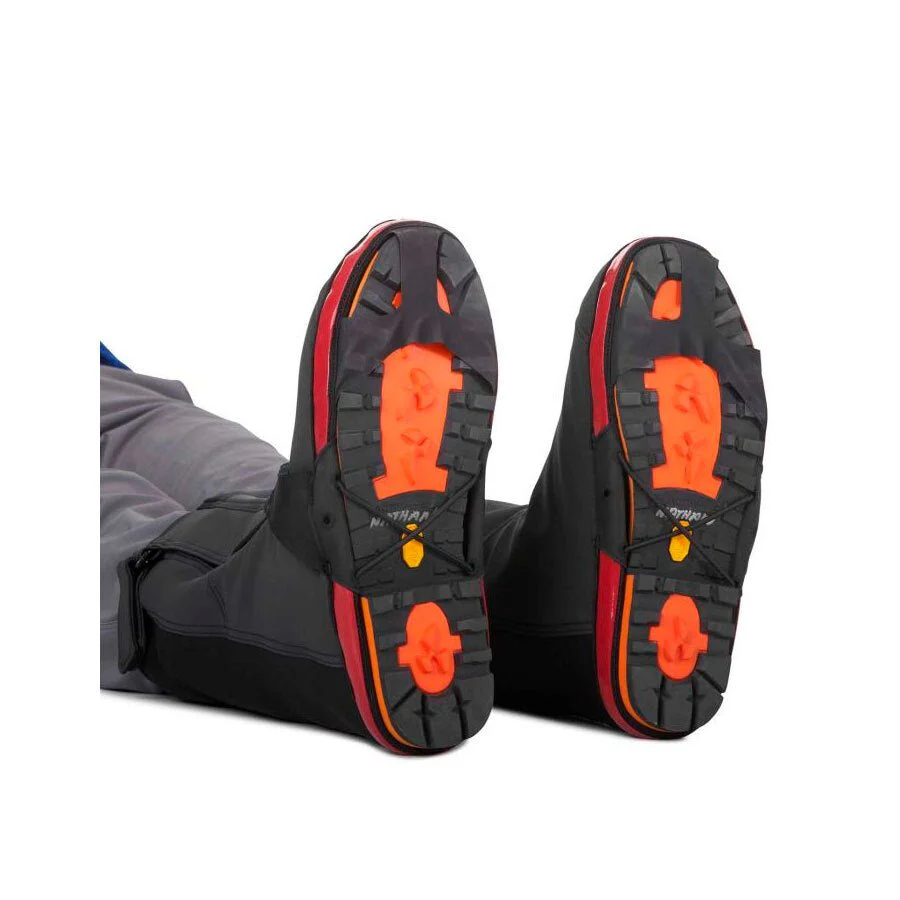 Outdoor Research X-Gaiters Shoe Gaiters - Black/Chili - Image 4