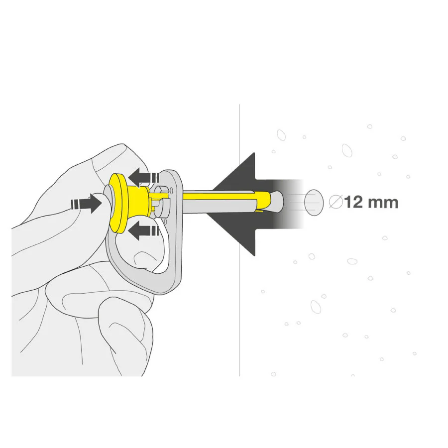 Petzl Coeur Pulse 12mm Removable Anchor - Image 2