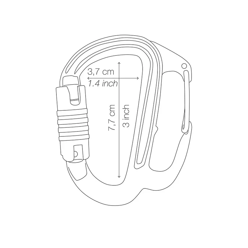 Petzl Freino Z Triact-lock Carabiner with Friction Spur - Image 2