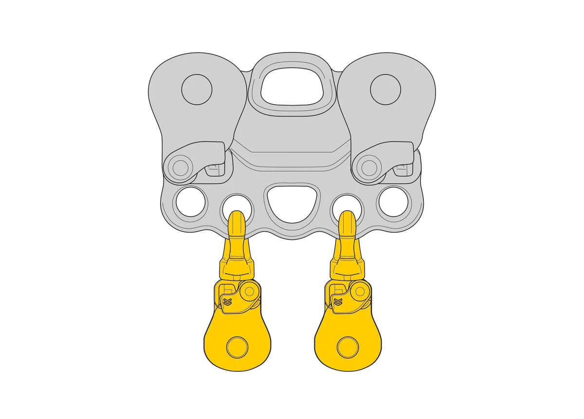 Petzl Spin S1 Open Pulley with Swivel - Image 6