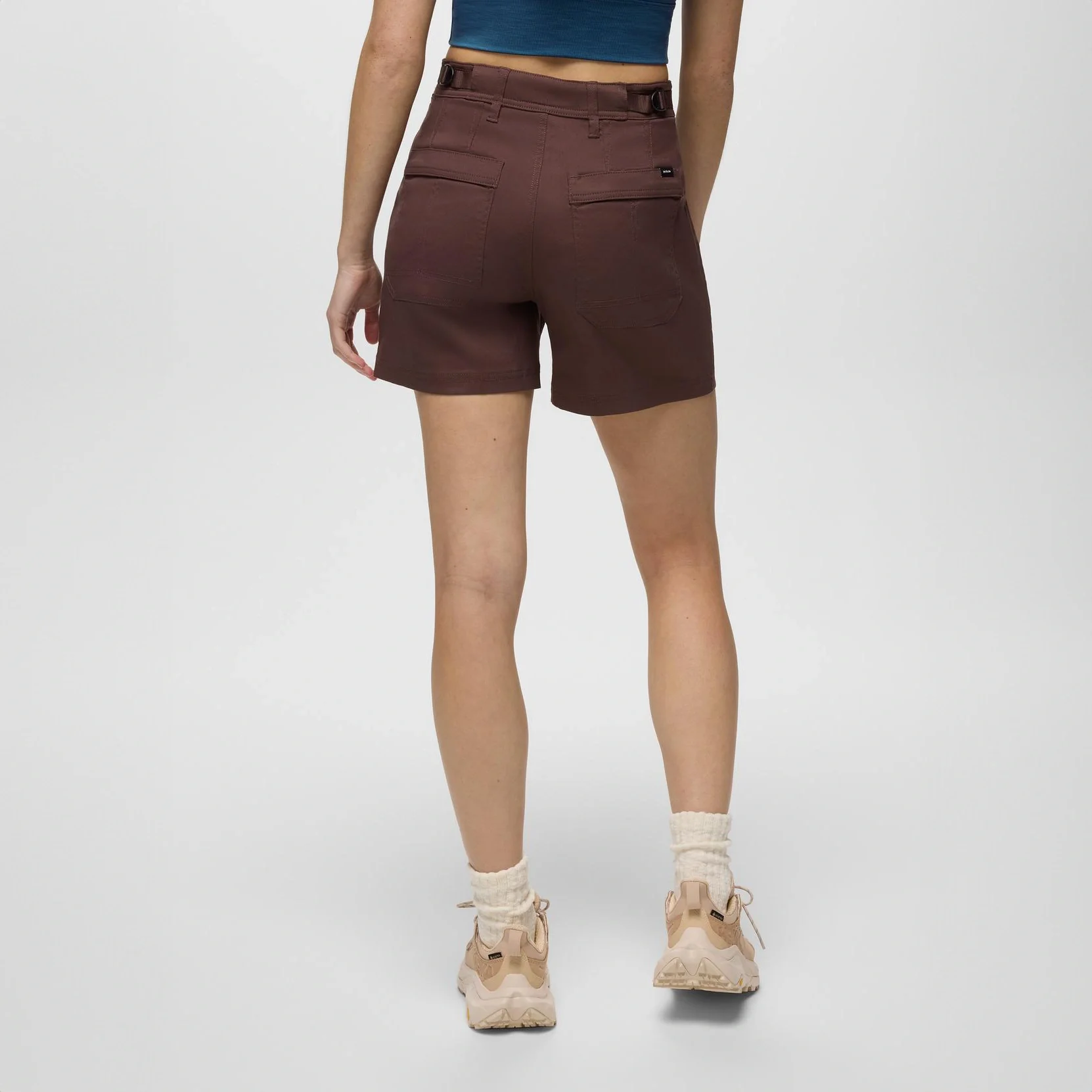 prAna Stretch Zion Cargo Womens Shorts - 5 Inseam - Image 2