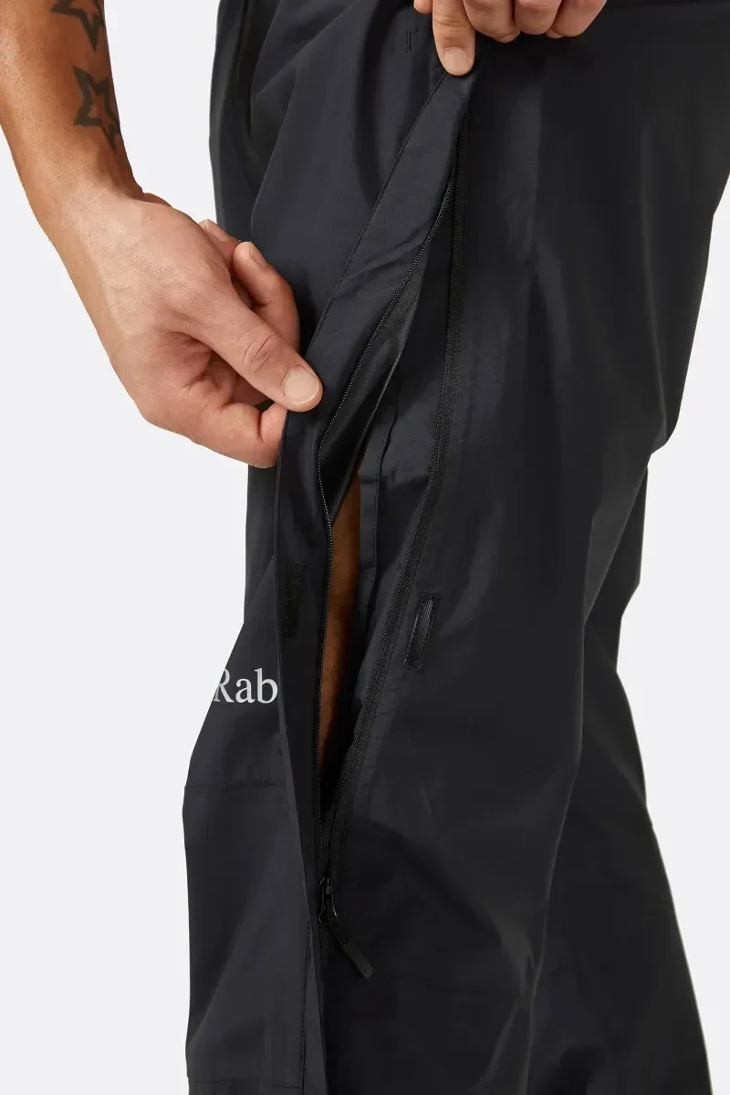 Rab Downpour Eco Full Zip Mens Waterproof Pants - Image 6