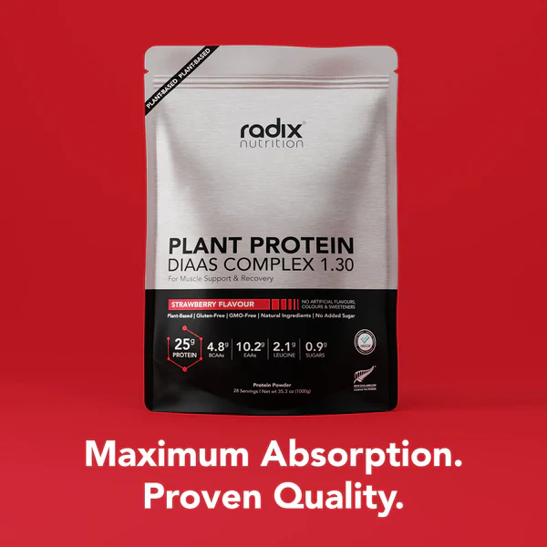 Radix Nutrition DIAAS Complex 1.30 Plant Protein Powder - 1kg - Image 2