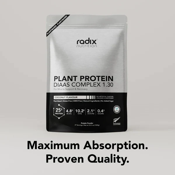 Radix Nutrition DIAAS Complex 1.30 Plant Protein Powder - 1kg - Image 7