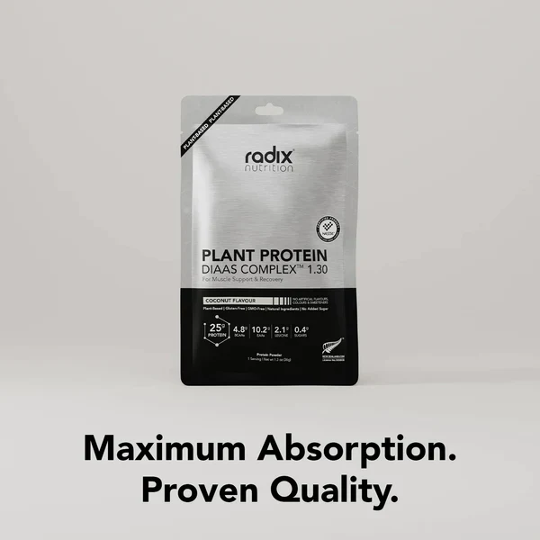 Radix Nutrition DIAAS Complex 1.30 Plant Protein Powder - Single Serving - Image 2