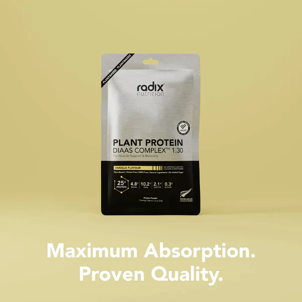 Radix Nutrition DIAAS Complex 1.30 Plant Protein Powder - Single Serving - Image 3