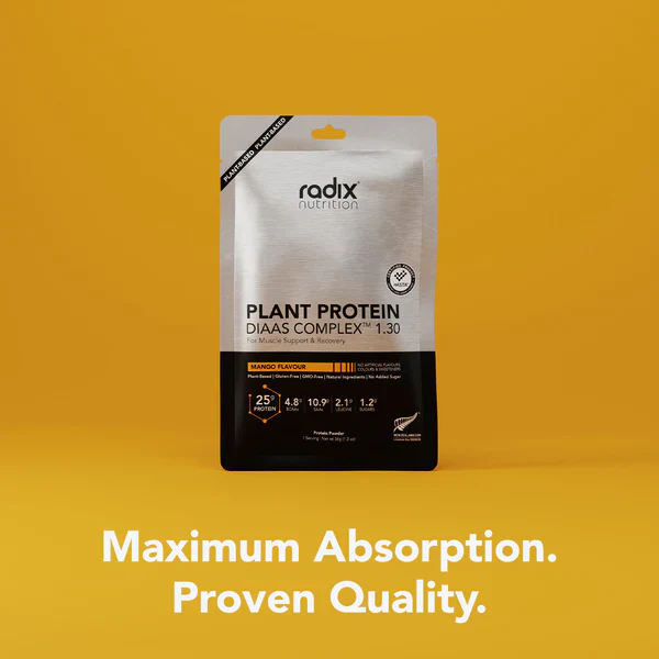 Radix Nutrition DIAAS Complex 1.30 Plant Protein Powder - Single Serving - Image 5