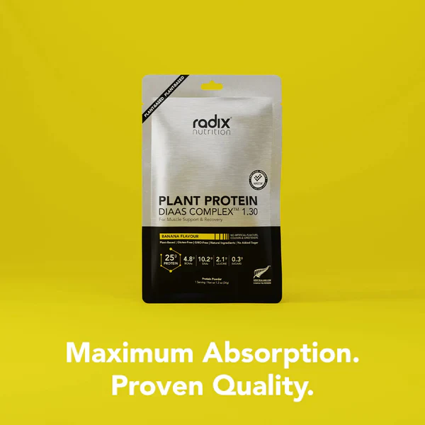 Radix Nutrition DIAAS Complex 1.30 Plant Protein Powder - Single Serving - Image 6