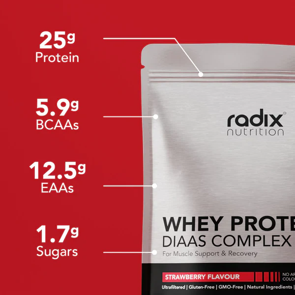 Radix Nutrition DIAAS Complex 1.61 Whey Protein Powder - 1kg - Image 11