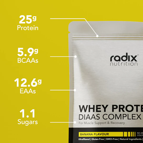 Radix Nutrition DIAAS Complex 1.61 Whey Protein Powder - 1kg - Image 19