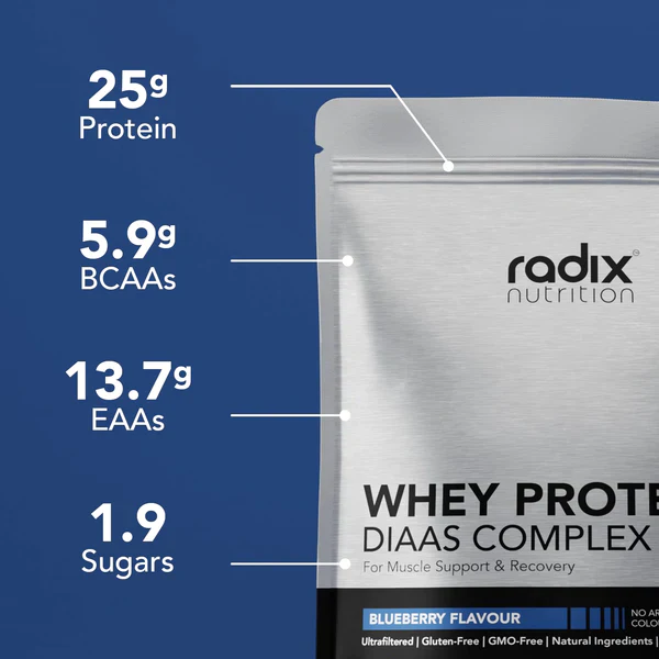 Radix Nutrition DIAAS Complex 1.61 Whey Protein Powder - 1kg - Image 3