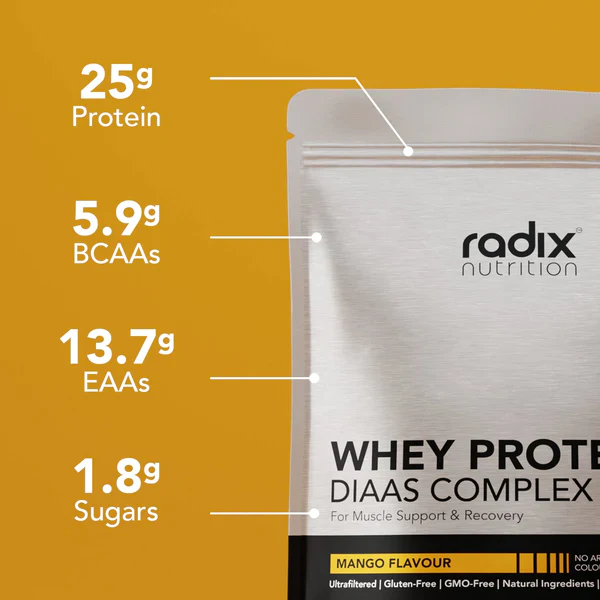 Radix Nutrition DIAAS Complex 1.61 Whey Protein Powder - 1kg - Image 9